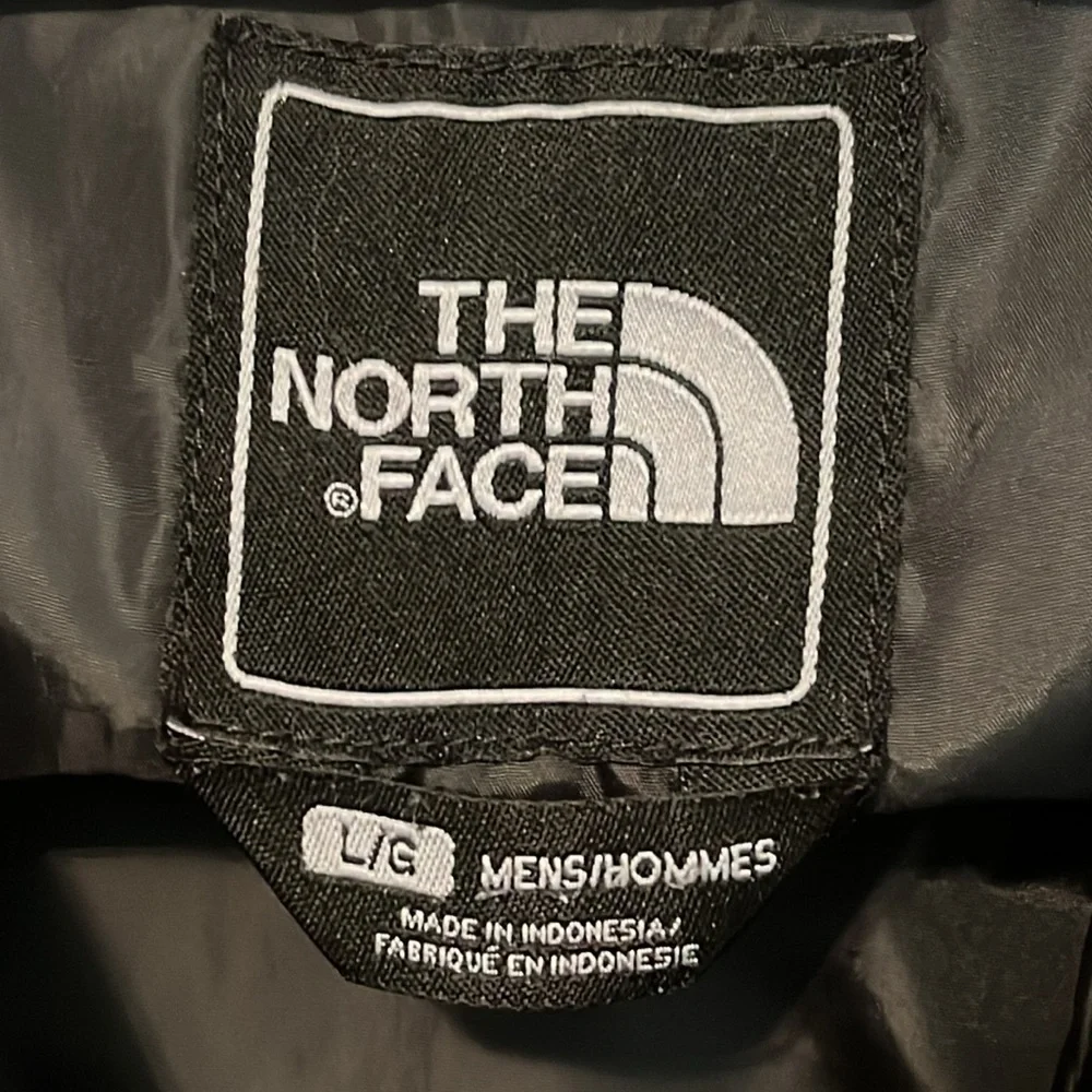 The North Face Full Zip Jacket Mens Size Large Color Gray